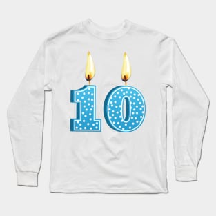 Number 10! Long Sleeve T-Shirt